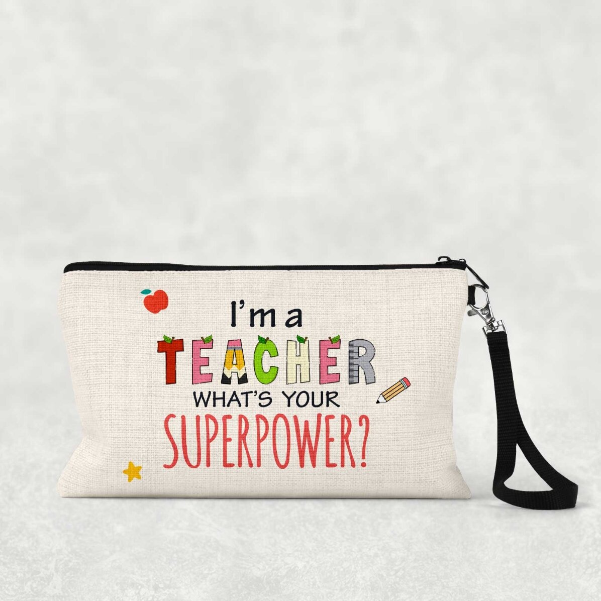 Gepersonaliseerde set voor docenten met tekst - Superpower