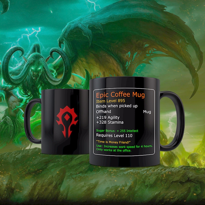 World of Warcraft Epic koffiemok